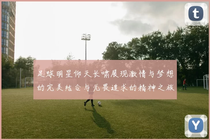 足球明星仰天长啸展现激情与梦想的完美结合与无畏追求的精神之旅